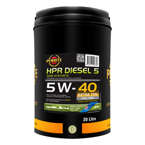 HPR Diesel 5 5W-40 Engine Oil 20L
