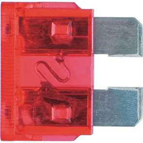 Standard Blade Fuse 10A Red 100 Pce