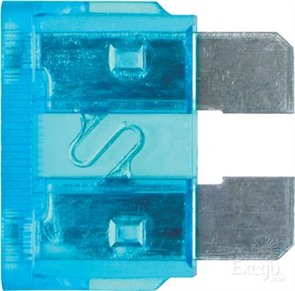 Standard Blade Fuse 15A Blue 100 Pce
