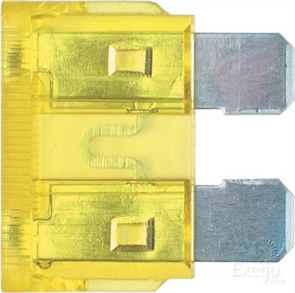 Standard Blade Fuse 20A Yellow 100 Pce