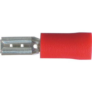 Crimp Terminal Female Blade Red Terminal Entry 2.8 x 0.8 mm Vinyl 100P