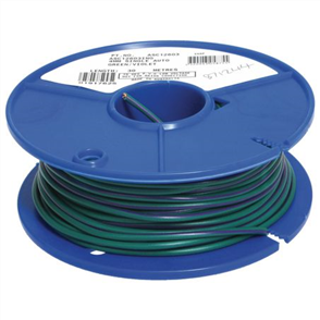 4mm Single Core Automotive Cable Green With Violet Trace 30M (NZ Ref.1