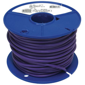 6mm Single Core Automotive Cable Violet 30M (NZ Ref.156)