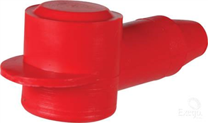 Stud Terminal Insulator End Entry Red