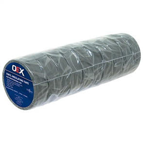 Adhesive PVC Insulation Tape 19mm 18.3m 10Pkt