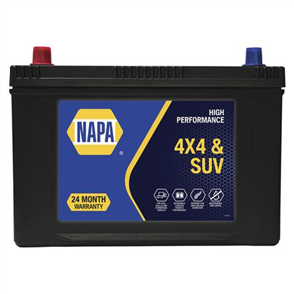NAPA High Performance Battery 304L x 172W x 202Hmm 640CCA 12V