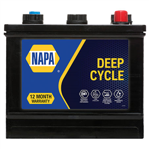 NAPA Deep Cycle Battery 227L x 172W x 184Hmm 6V