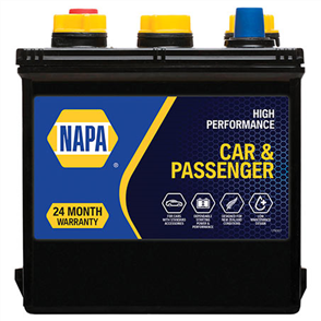 NAPA High Performance Battery 184L x 167W x 163Hmm 270CCA 6V