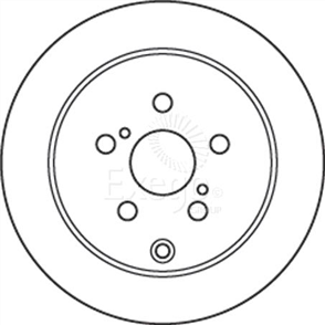 Disc Brake Rotor 269mm x 7.5 Min