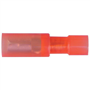Crimp Terminal Female Bullet Red Terminal Entry 4mm Polycarbonate 100