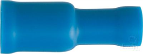 Crimp Terminal Female Bullet Blue Terminal Entry 5mm Vinyl 100 Pce