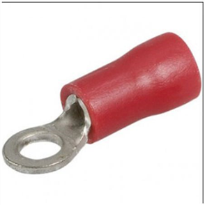 Crimp Terminal Ring Red Terminal Entry 3mm Vinyl 100 Pce