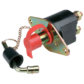 Heavy Duty Battery Master / Isolation Switch with Removable Key (Conta