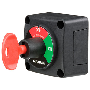 Battery Master Switch With Removable Key (Contacts Rated 300A @ 12V)