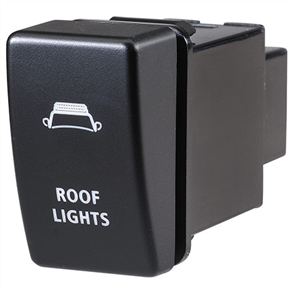 Holden Style Sealed Push Switch Off/On SPDT 12V Blue LED Illuminated