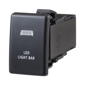 Holden Style SeaLED Push Switch Off/On Spdt 12V Blue LED Illuminated