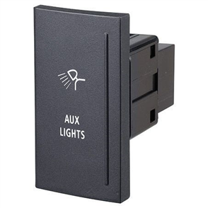 Amarok Style Sealed Push Switch Off/On SPDT 12V Blue LED Illuminated A