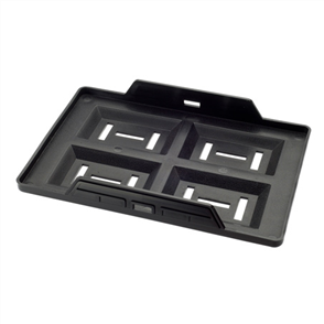 Battery Tray Powder coated metal 185 x 280mm