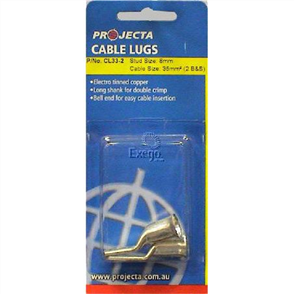 Cable Lug Crimp REF# 35-8 2Pk