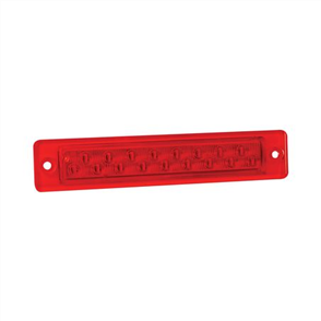 12V Slimline LED Stop/Tail Lamp With Red Lens