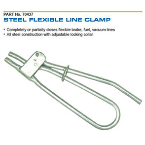 STEEL FLEXIBLE LINE CLAMP