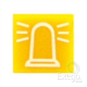 Switch Symbol Amber Rotating Beacon - Pack Size (1)