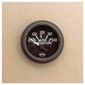 Gauge Elec Water Temp Black