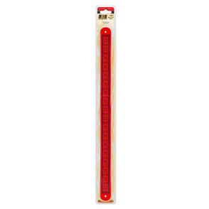 12V Stop Stop/Tail Strip Lamp With 18 Square LEDs Recessed Mount