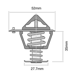 THERMOSTAT 77" TT242170