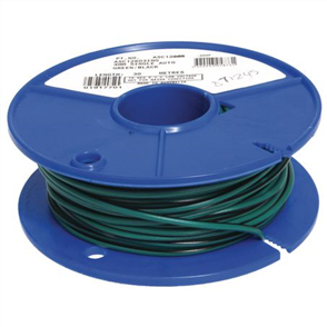 4mm Single Core Automotive Cable Green With Black Trace 30M (NZ Ref.15