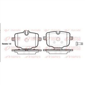 REAR BRAKE PADS CHEROKEE GRAND CHEROKEE S7502A