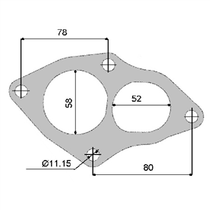 Turbo Flange Gasket