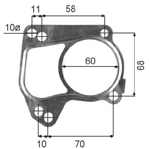 Turbo Inlet Gasket