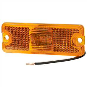 Side Marker Light Amber LED 9 to 33V