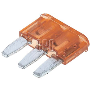 Micro 3 Blade Fuse 7.5A Brown 10 Pce