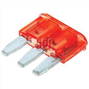 Micro 3 Blade Fuse 10A Red 10 Pce