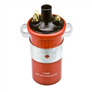 OIL FILLED IGNITION COIL - SUIT BALLAST IGNITION SYSTEM