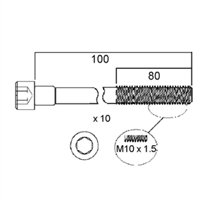 Cylinder Head Bolt Set