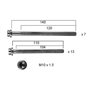 Cylinder Head Bolt Set