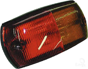 Side Marker Light Red/Amber LED 9 to 33V