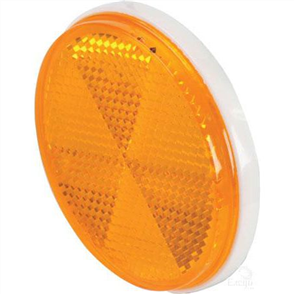 Reflector Round Clear 65mm - 50 Pce