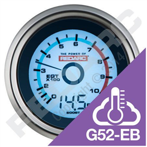 EGT and boost/pressure gauge