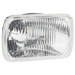 Semi Sealed Beam Rectangle 200x142mm Globe Style H4