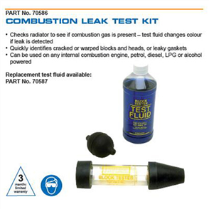 COMBUSTION LEAK TEST KIT