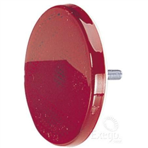 Reflector Round Red 65mm - 50 Pce