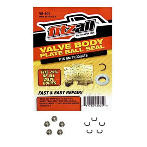 V/B Plate Repair Kit 1/4 Ball