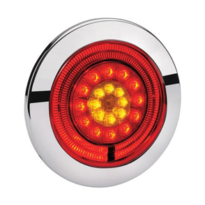 933 Volt LED Rear Stop (Red) And Direction Indicator Lamp (Amber) Wit
