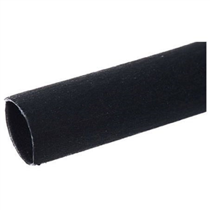 18mm Dual Wall Heat Shrink Polyolefin with Adhesive Tubing Black 1.2M