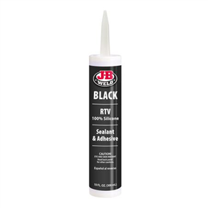 Weld Black Silicone 300ml cartridge