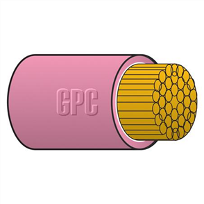 2mm Single Core Automotive Cable Pink per meter